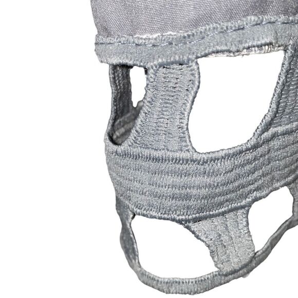 PLUS size polka dot shift dress xxl, grey and white. V neck s/s nwot 23' wide - Picture 6 of 6